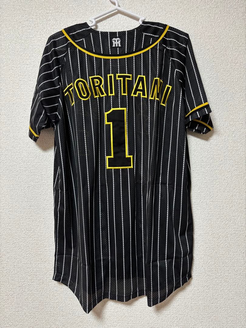 阪神タイガース 鳥谷敬 黒メッシュ ブラックユニフォーム　Lサイズ