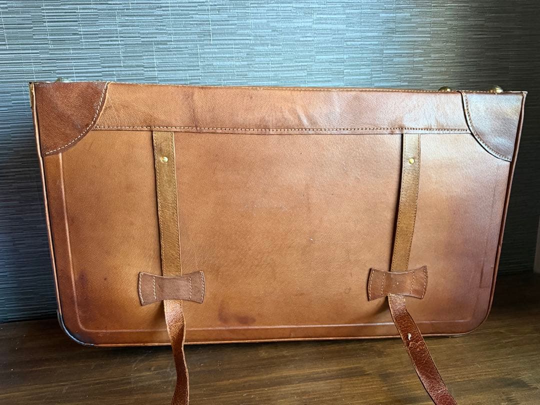 JUNK★アンティーク★トランク 本革 レザー ヴィンテージ アタッシュケース