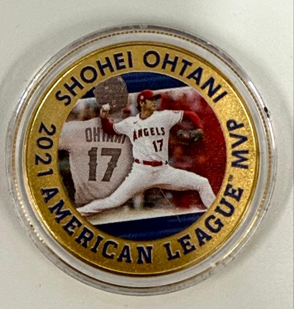 限定2021年大谷翔平 AL MVP獲得記念ゴールド　3000個限定