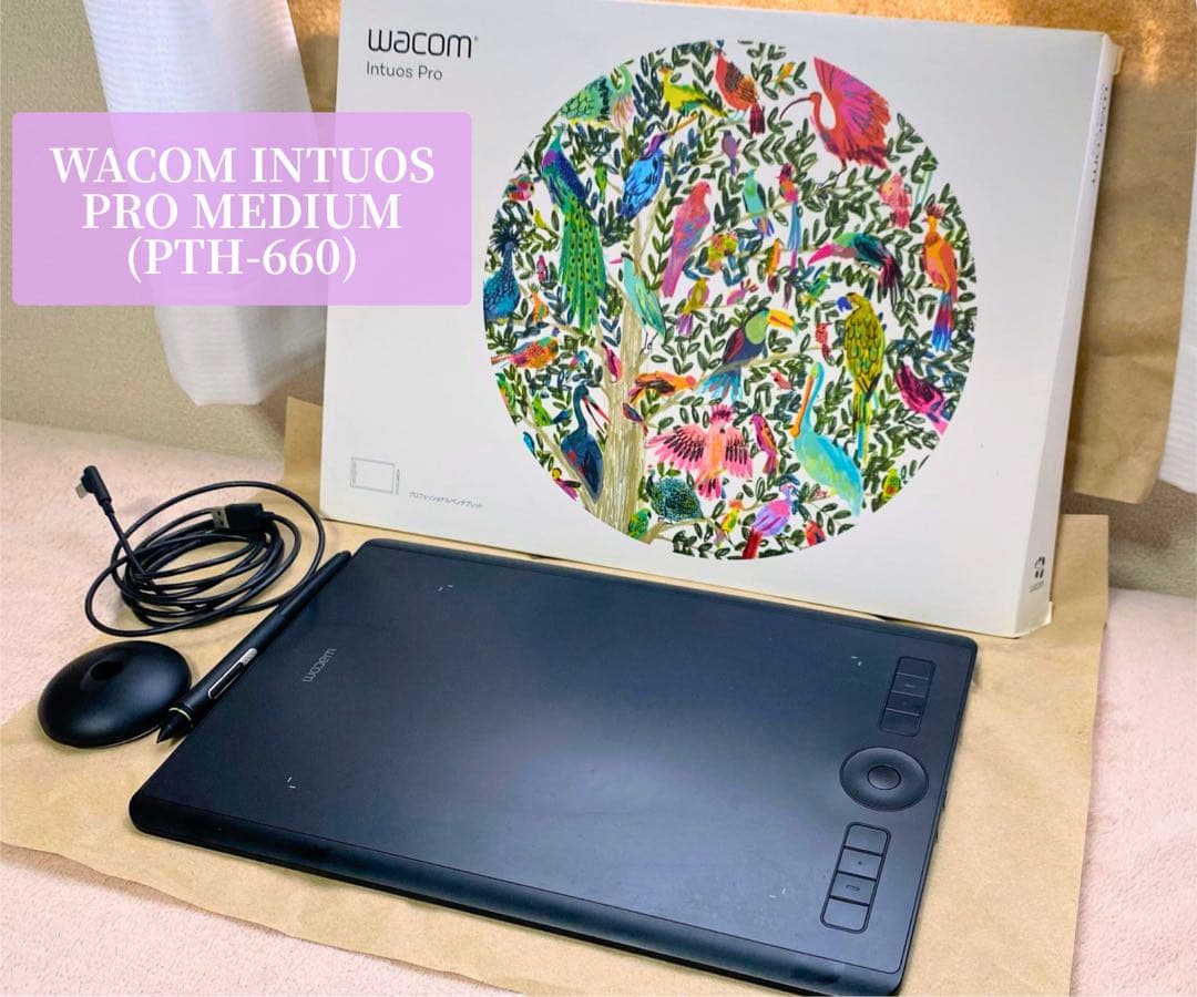 Wacom IntuosPro Medium (PTH-660) ガイドブック付