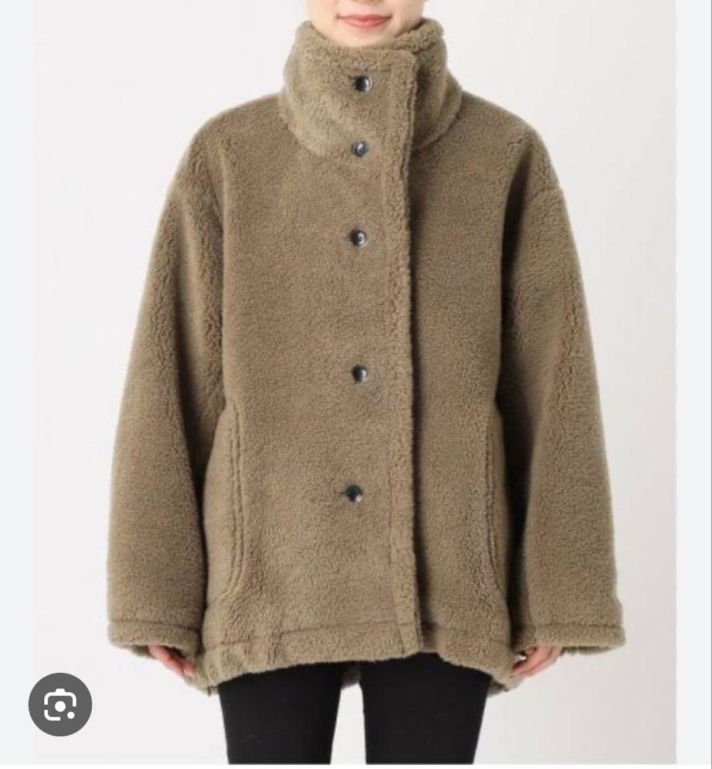 JOURNAL STANDARD エコファーショートブルゾン　カーキ