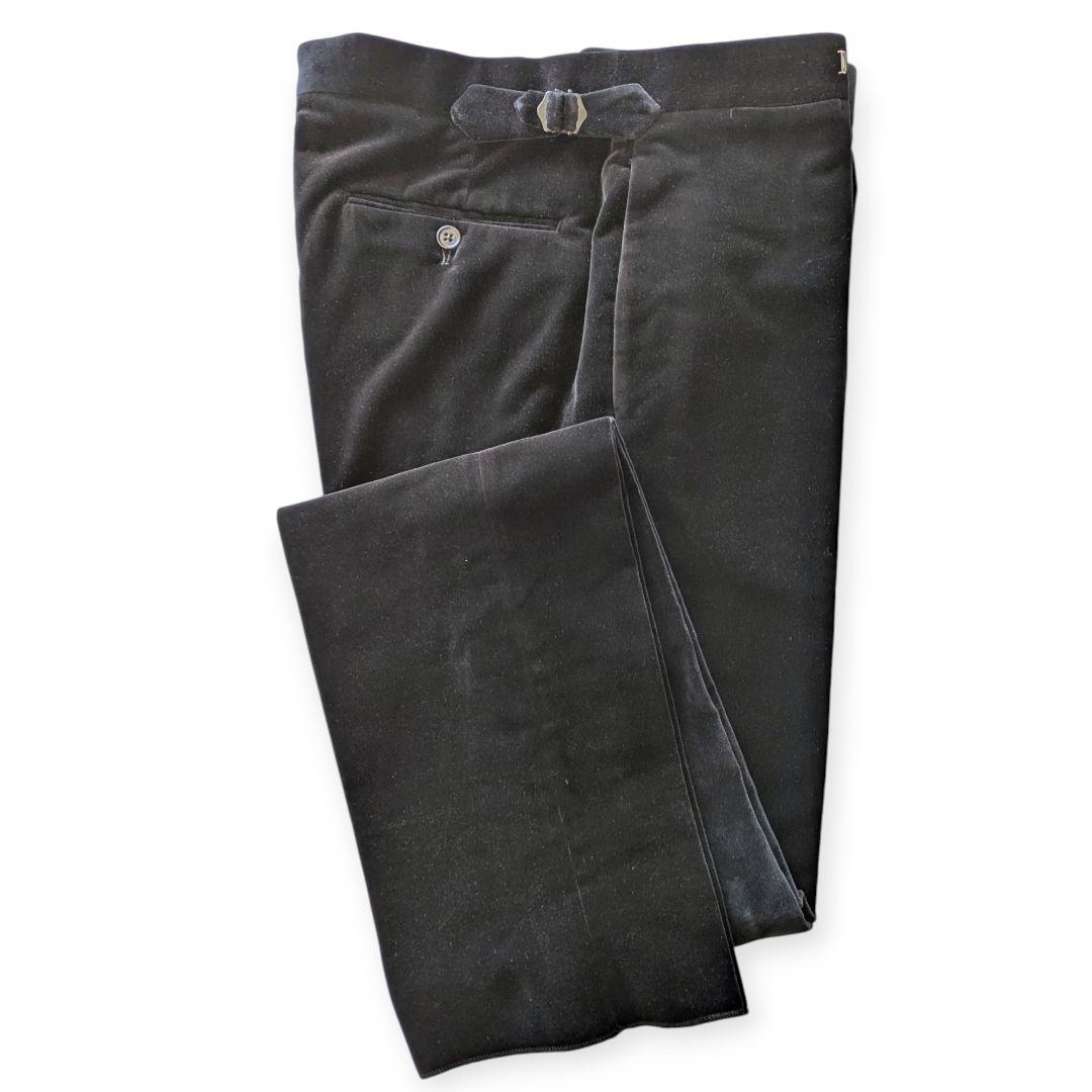 【新品】RALPH LAUREN PURPLE LABEL ブラックスラックス