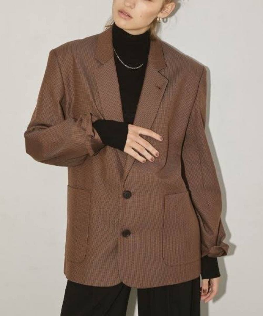 ジャケット・アウター Houndstooth Wool Jacket 36