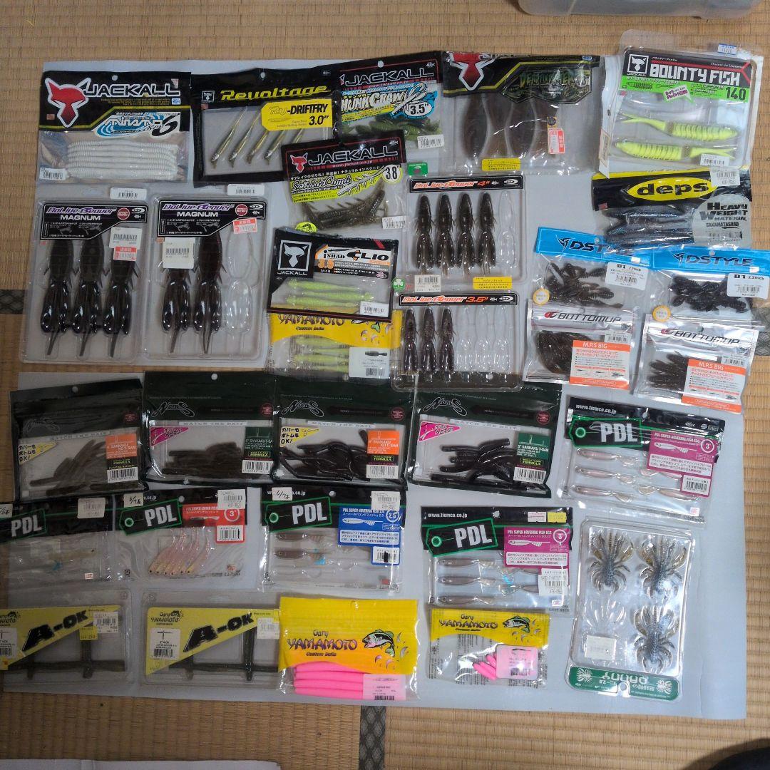 バス釣り ワーム 約130点 セット販売