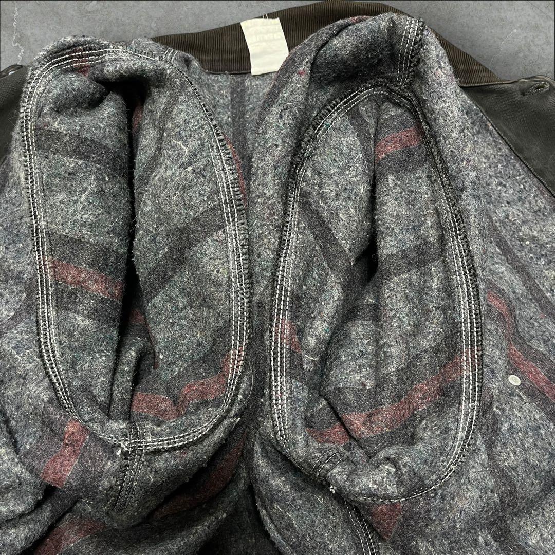 90s USA製 カーハート チョアコート フェード カバーオール 黒