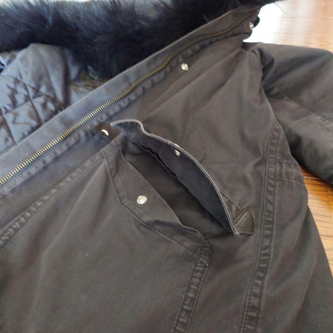 BURBERRY ブルーレーベル 中綿入りモッズコート