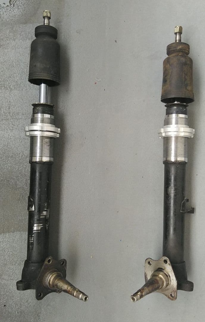 AE86 ネジ式 車高調 フロント ショック スピンドル 純正長カートリッジ用