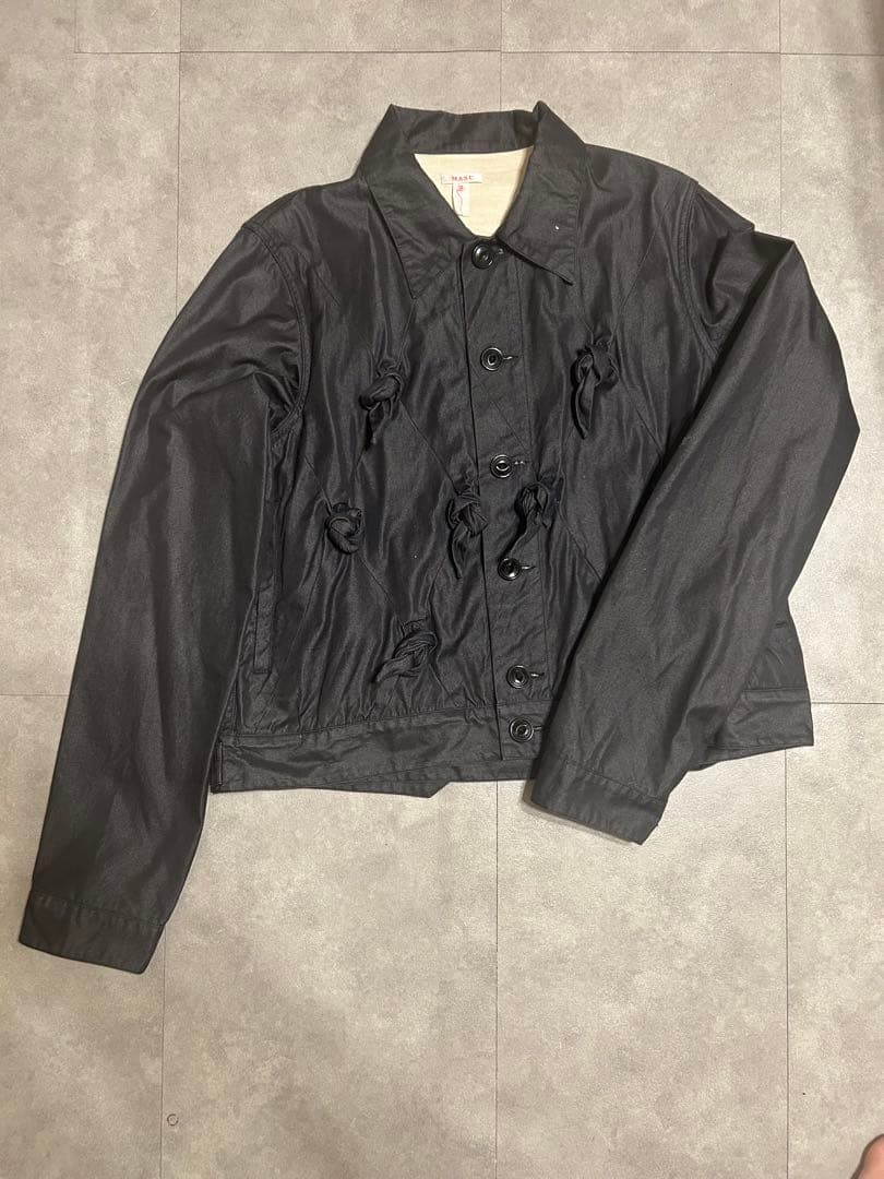 MASU 黒 デニムジャケット