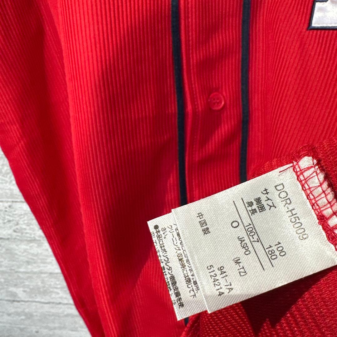 【デサント】広島カープ　鈴木誠也　ユニフォーム　キャプテンマーク　首位打者　O