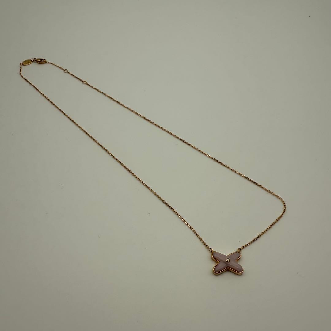 【美品】CHAUMET ショーメ　リアン ピンクオパール ネックレス　ブランド