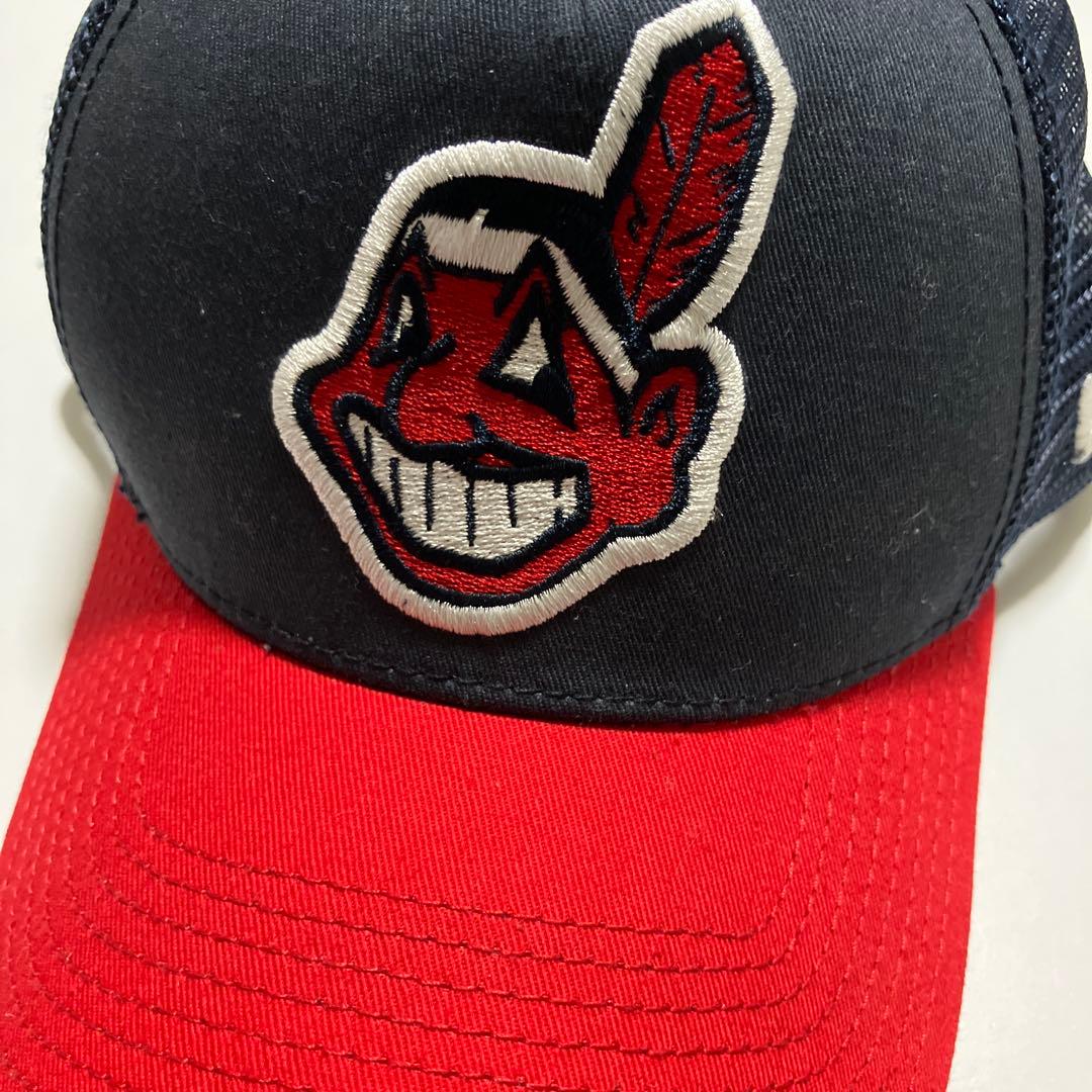 ワフー酋長MLB インディアンス ベースボールキャップ フリーサイズ ニューエラ