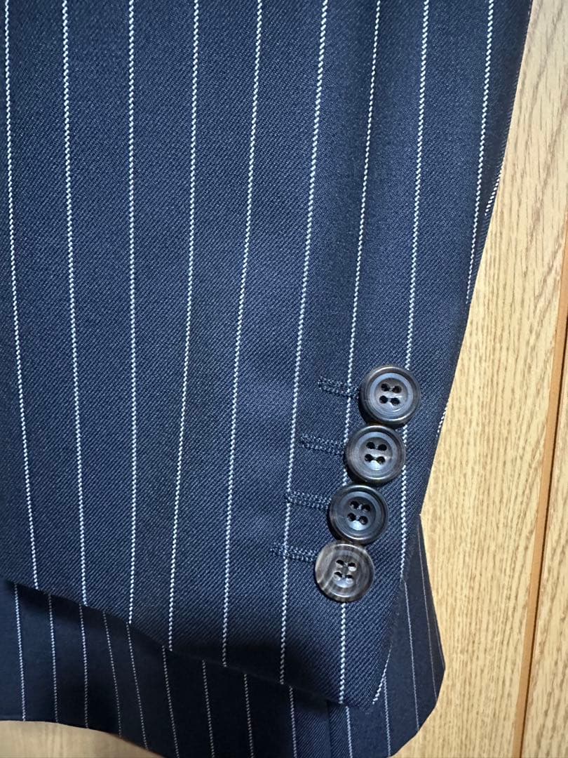 高級スーツ 英国ブランドHUNTSMAN ハンツマン 48 14万円