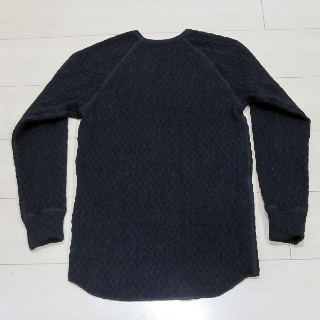 ひだまり本舗 エベレスト 紳士 丸首シャツ M ダークブラック メンズ