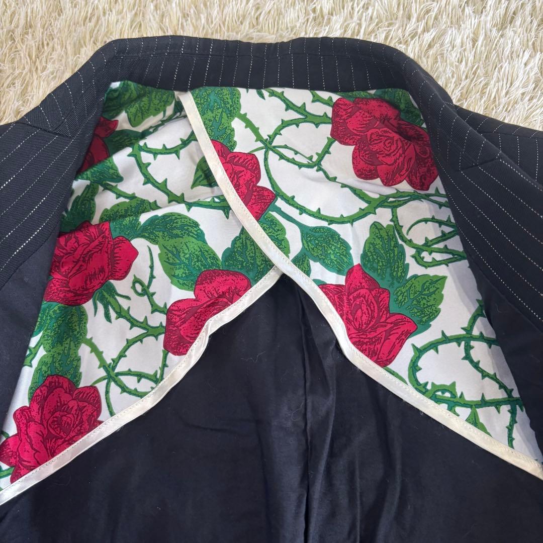 ナンバーナイン テーラードジャケット ガンズ期 06SS 薔薇 スパンコール