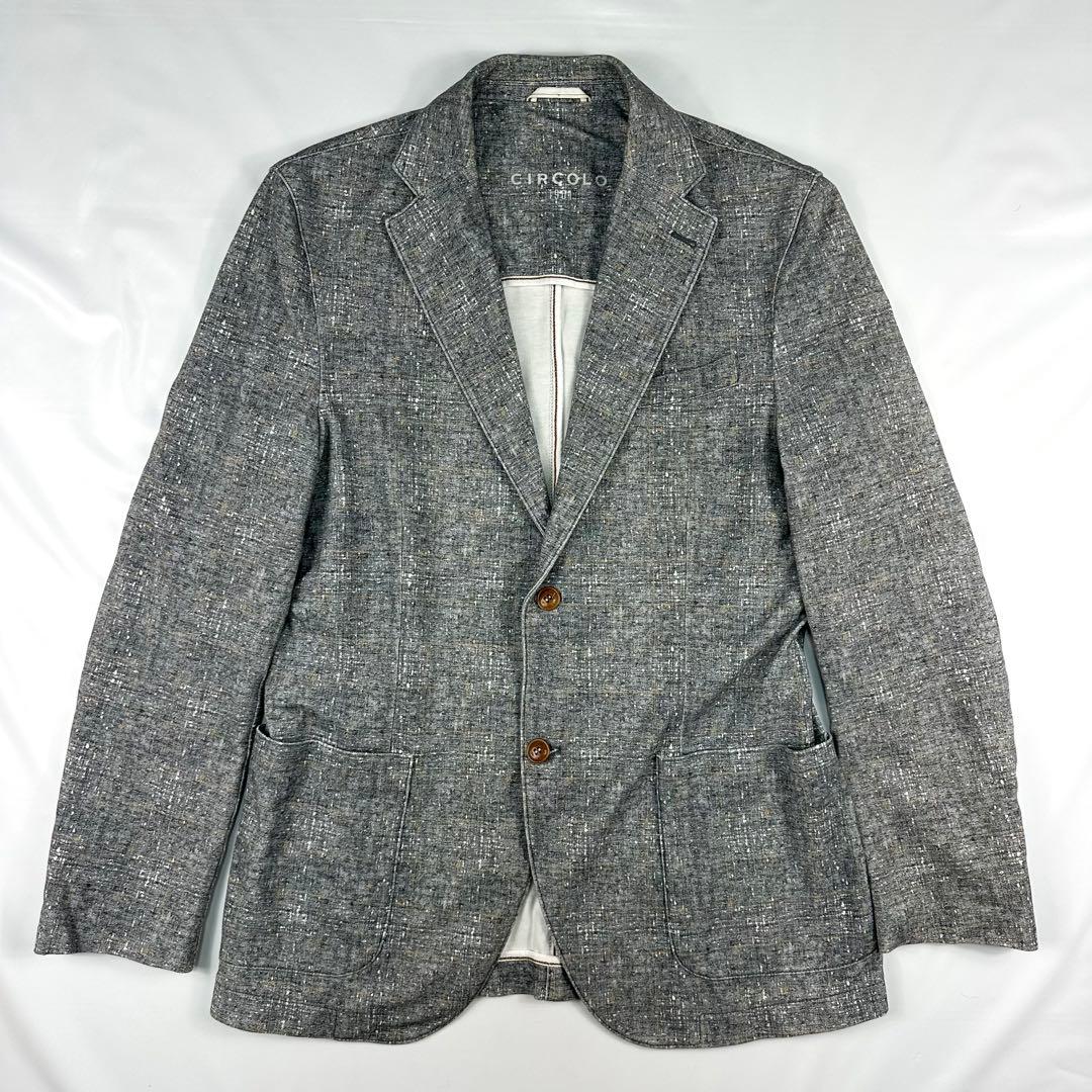 【専用】 チルコロ テーラードジャケット 洗える◎ ストレッチ 50 アンコン