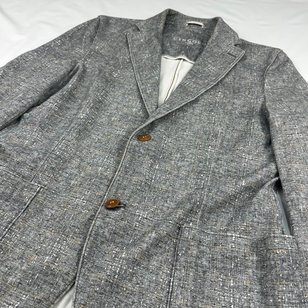 【専用】 チルコロ テーラードジャケット 洗える◎ ストレッチ 50 アンコン