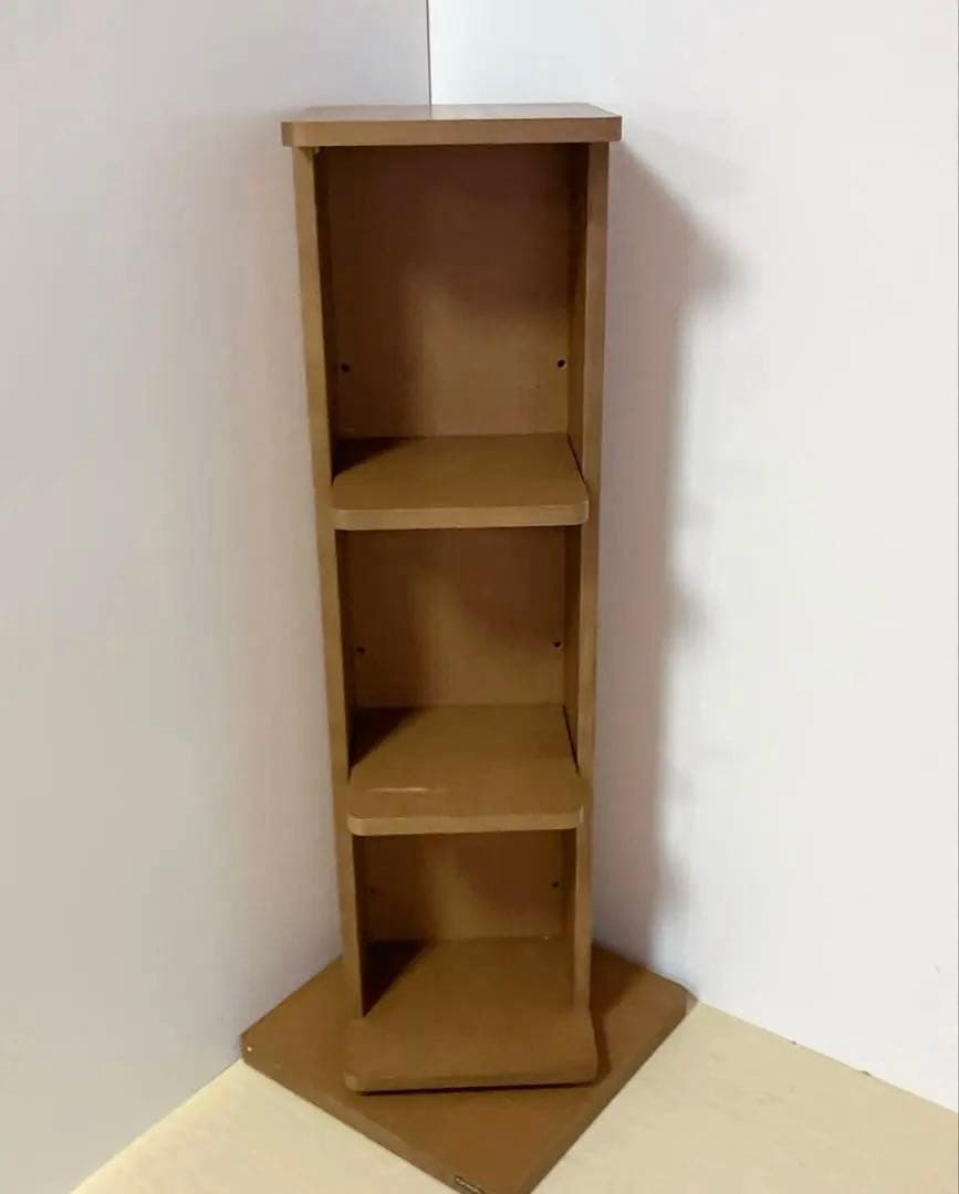 karimoku カリモク　回転ブックシェルフ　本棚　　コミックラック