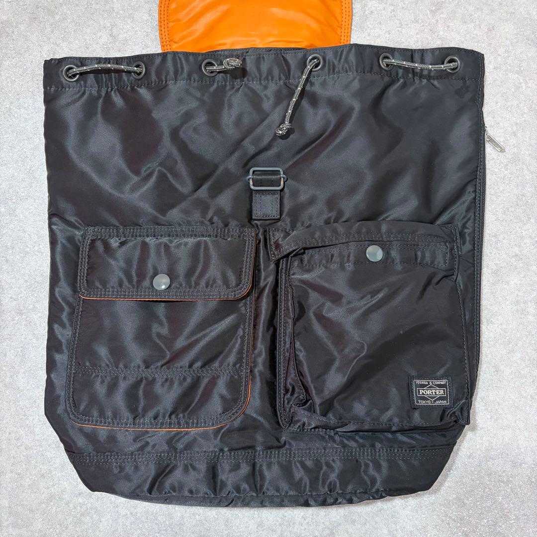 廃盤名品⭐︎PORTER ポーター タンカー リュック トート 2way 黒