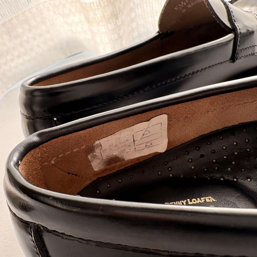 G.H.BASS WEEJUNS　24.5 ローファー ブラック