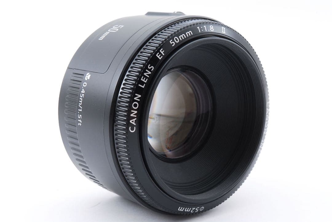 キャノン/単焦点レンズ Canon EF 50mm f1.8Ⅱ/動作良好