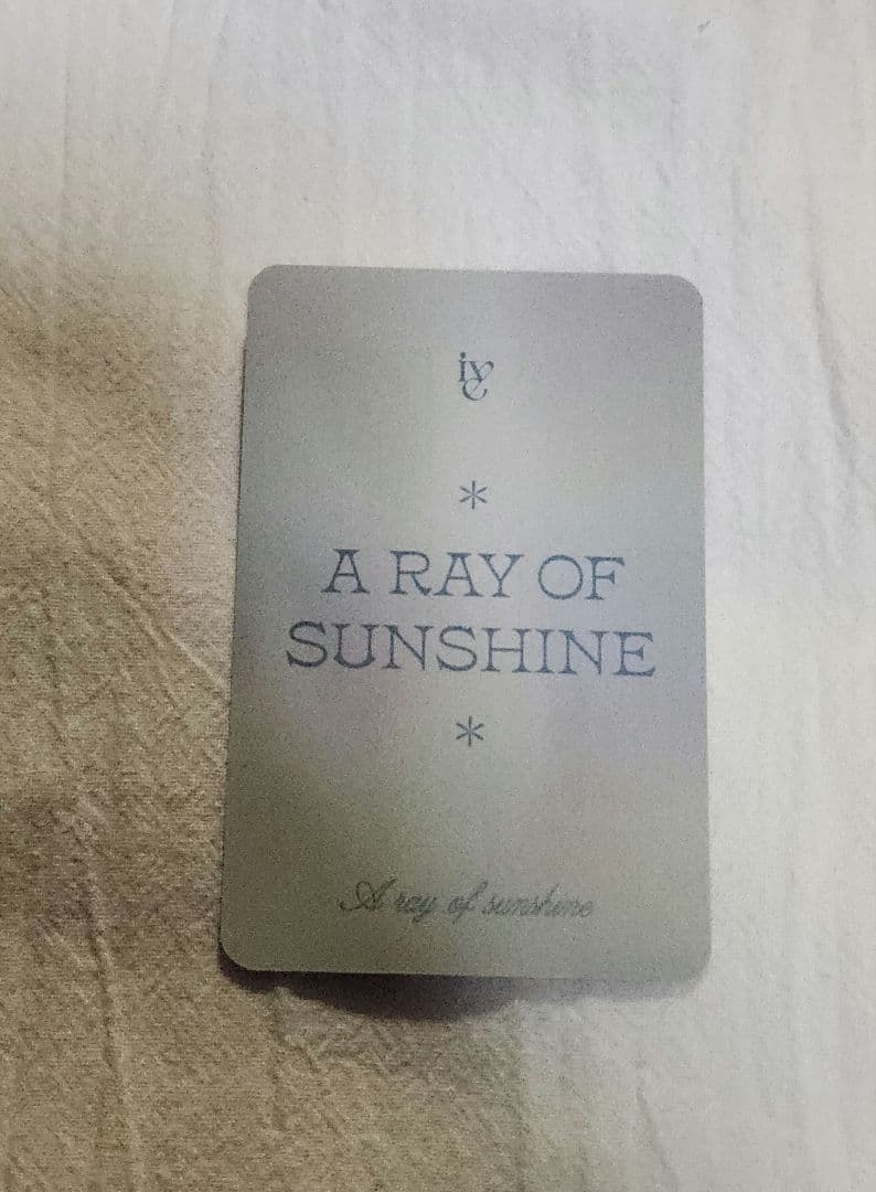 IVE　シーグリ　2022　soundcontents　トレカ　レイ