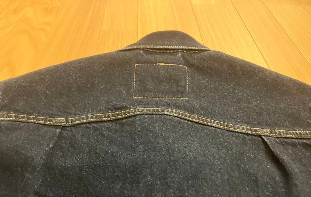 LEVI SリーバイスTYPE I トラッカージャケットsセルビッジ ファースト