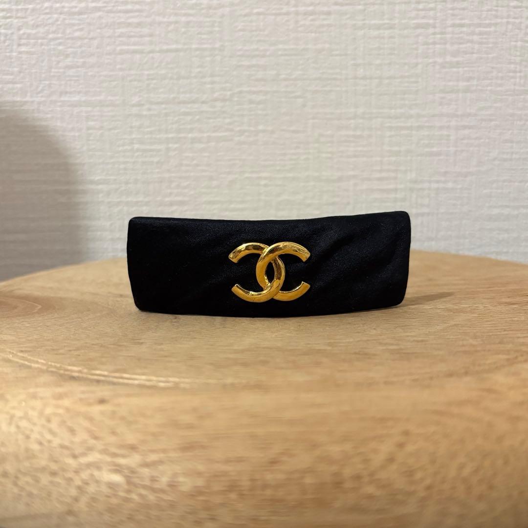 CHANEL シャネル ヴィンテージ ココマーク バレッタ