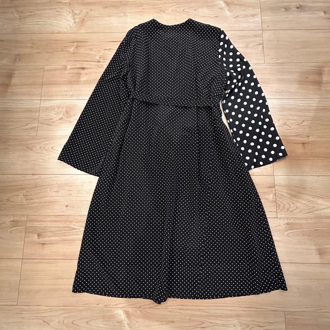 新品 大きいサイズPS Paul Smith ポールスミス ロングワンピース 黒