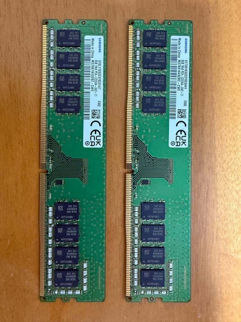 Samsung 8GB メモリー　PC4-3200AA-UA2