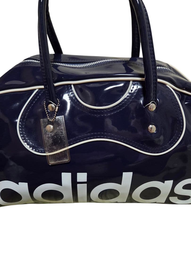 Adidas エナメル ボストンバッグ 70's 80's　日本製 ビンテージ