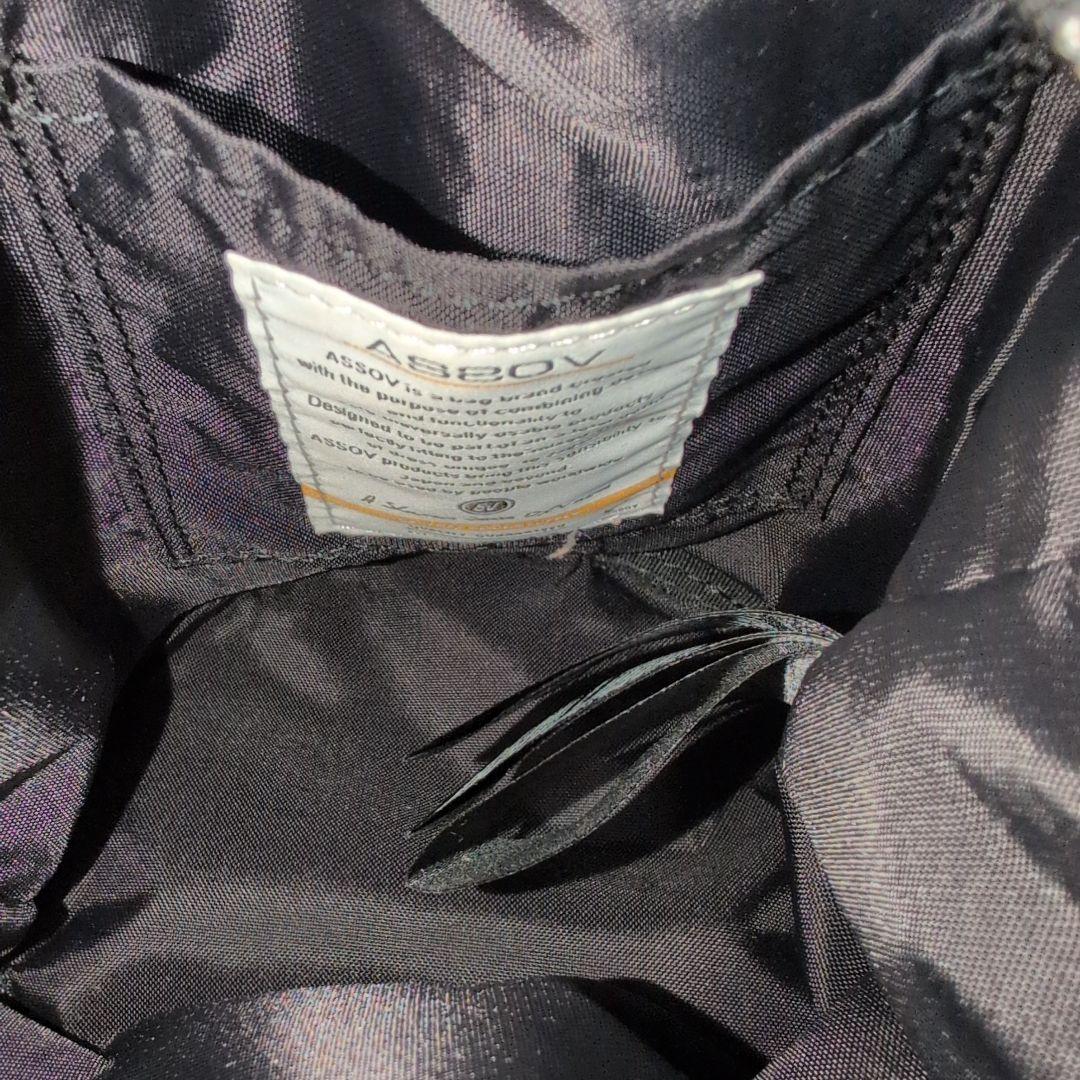 【美品】AS2OV COW LEATHER DRAWSTRING BAG