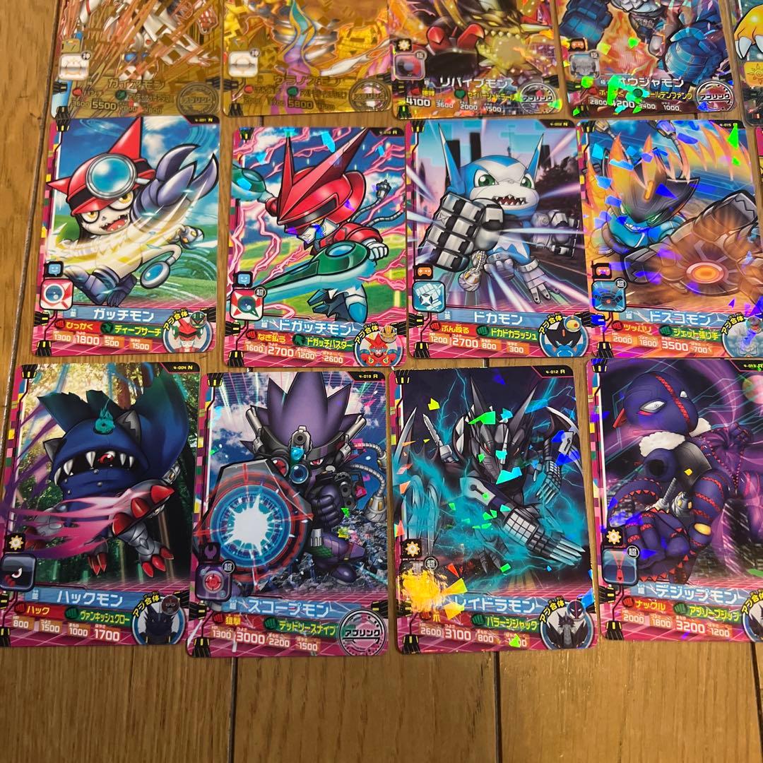 アプリモンスターズ データカードダス デジモンコラボ 4弾 37枚セット