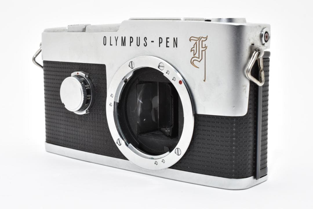 ★モルト張替え済み・一部難あり品★ オリンパス PEN-F ボディ #21368