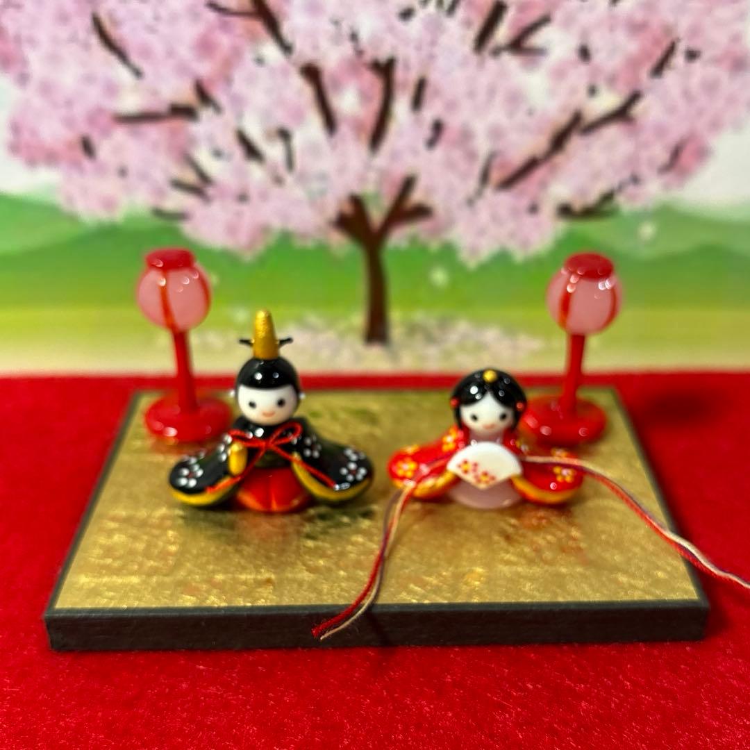 ふみちょん　ガラス細工　ミニチュア