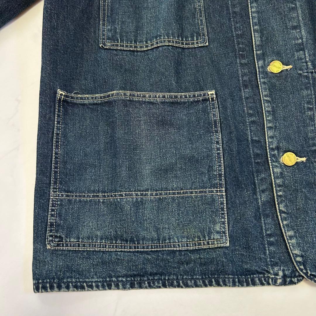 【80s】カーハート デニムカバーオール 100周年モデル 40
