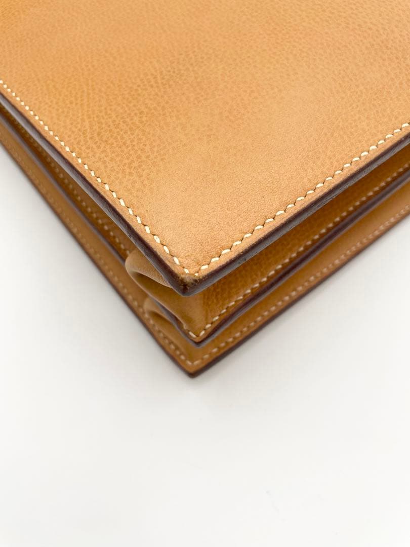 美品✨エルメス　ケリーデペッシュ38 ビジネス　ブリーフケース　キャメル