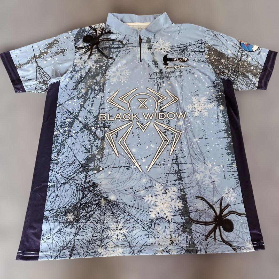 ☆mumiy☆様　【XL】　ブラックウィドー　ハンマー　ブルー　蜘蛛　雪