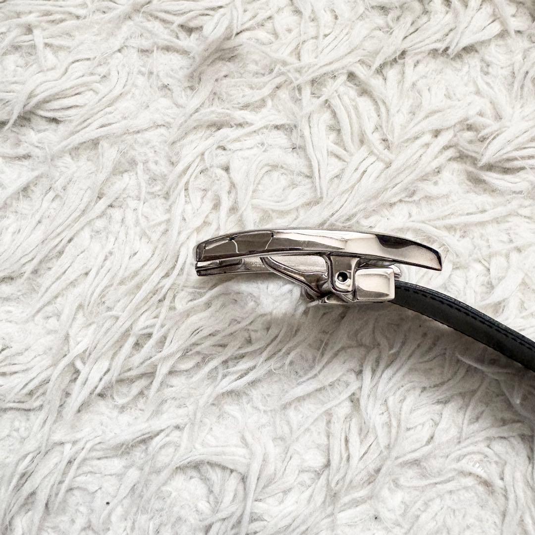 カルティエ　タンク　アルディロン　リバーシブルベルト　シルバー金具 純正ベルト