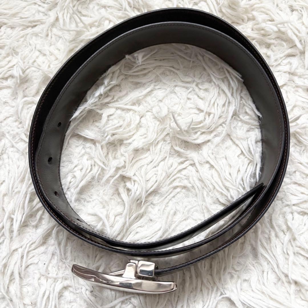 カルティエ　タンク　アルディロン　リバーシブルベルト　シルバー金具 純正ベルト