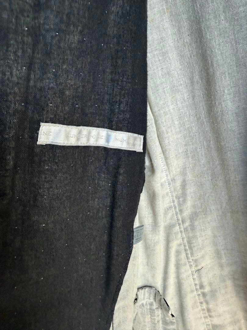 NUMBER (N)INE　ガーゼジャケット　ナンバーナイン