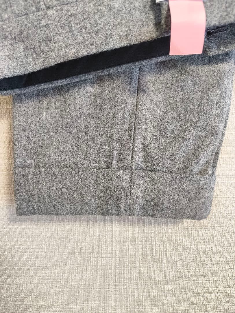 ブリティッシュメイド　プリーツ入りスラックス　フランネル