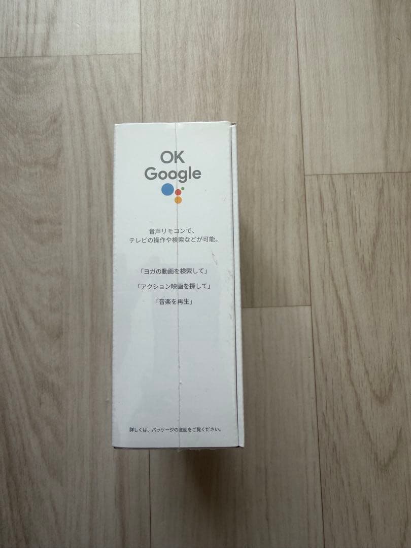 【新品未開封】4K対応Chromecast with Google TVホワイト