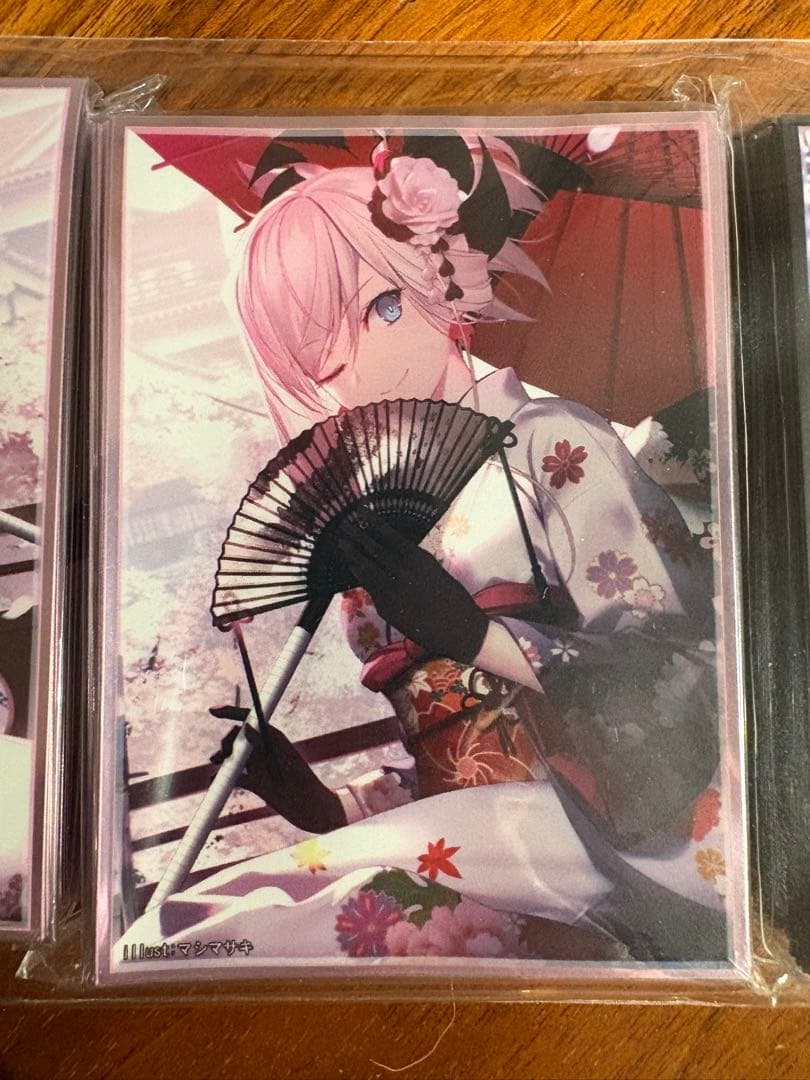 【希少品】マシマサキ プレイマット＆スリーブ3点 沖田総司 宮本武蔵 FGO