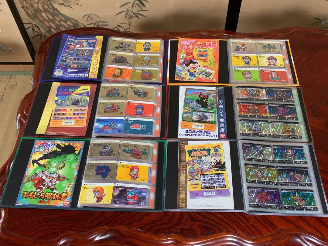 ＢＡＮＤＡＩ　ＳＤガンダムワールド等　コンプリートＢＯＸ　カードダス　まとめて