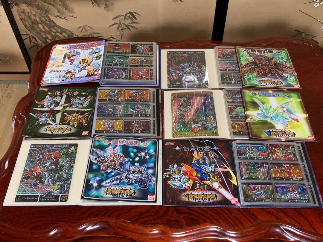 ＢＡＮＤＡＩ　ＳＤガンダムワールド等　コンプリートＢＯＸ　カードダス　まとめて