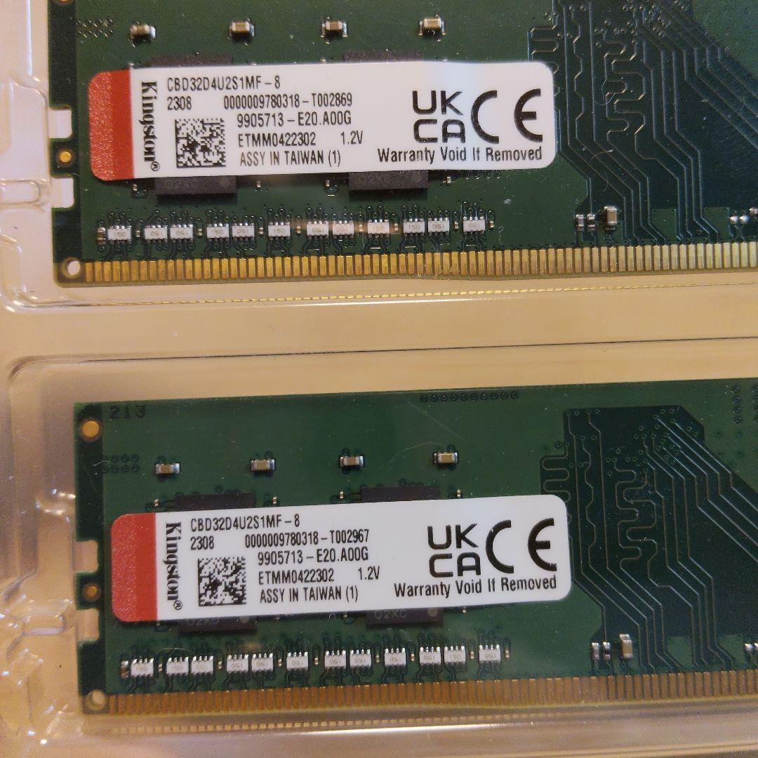 メモリー DDR4-3200MHz 16GB CBD32D4U2S1MF-8