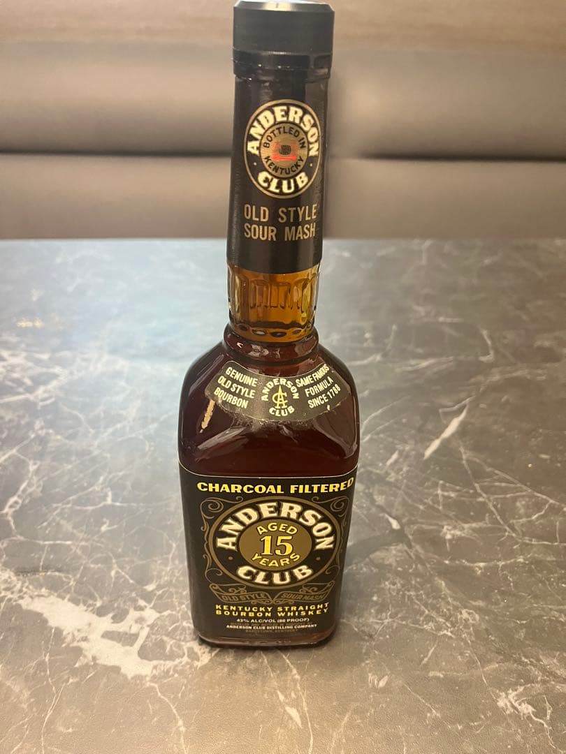 ANDERSON CLUB 15 AGED YEARS アンダーソンクラブ15年