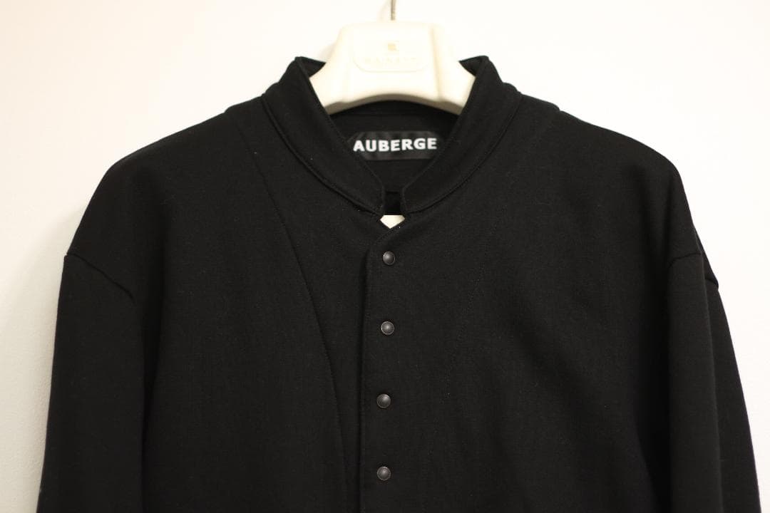 【美品】AUBERGE スナップ カーディガン PERLE 38(ボージョン