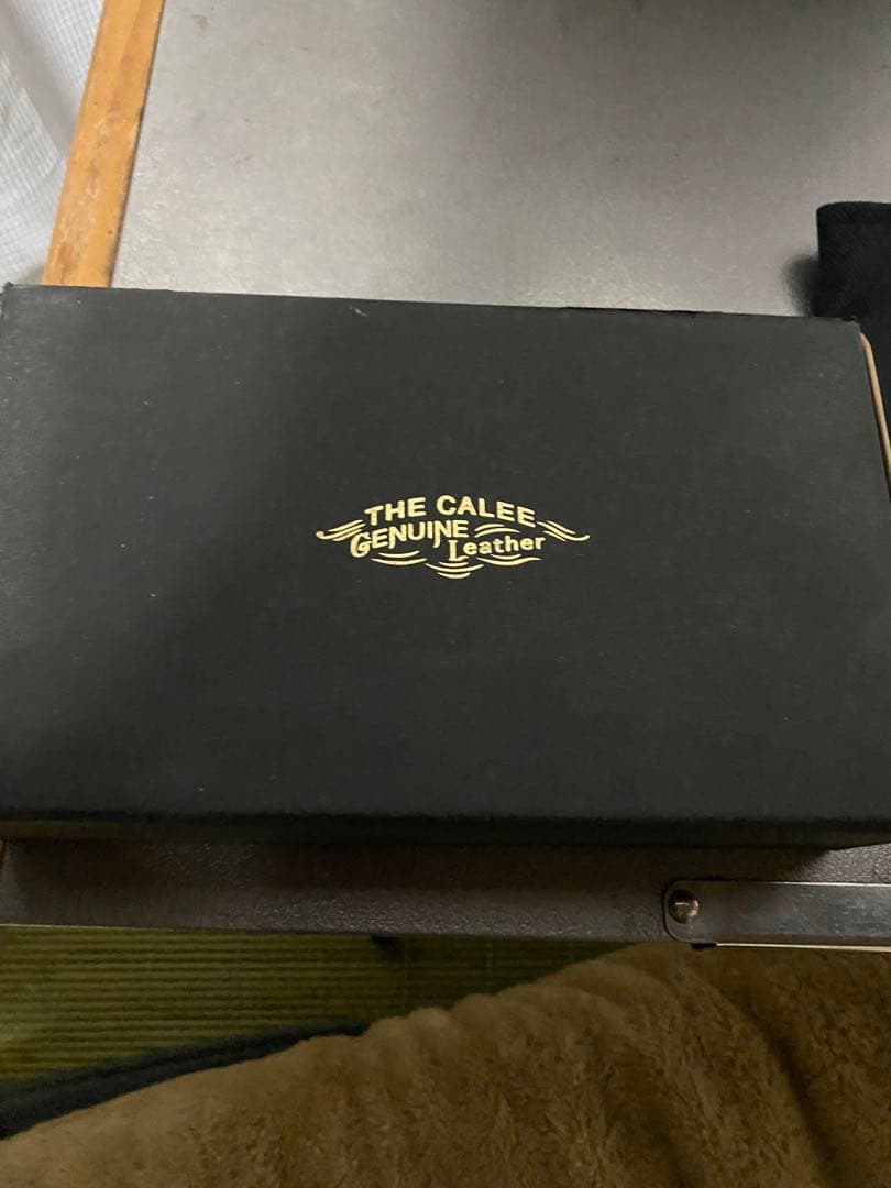 calee キャリー ウォレットチェーン 真鍮 喜平 箱付属品完品