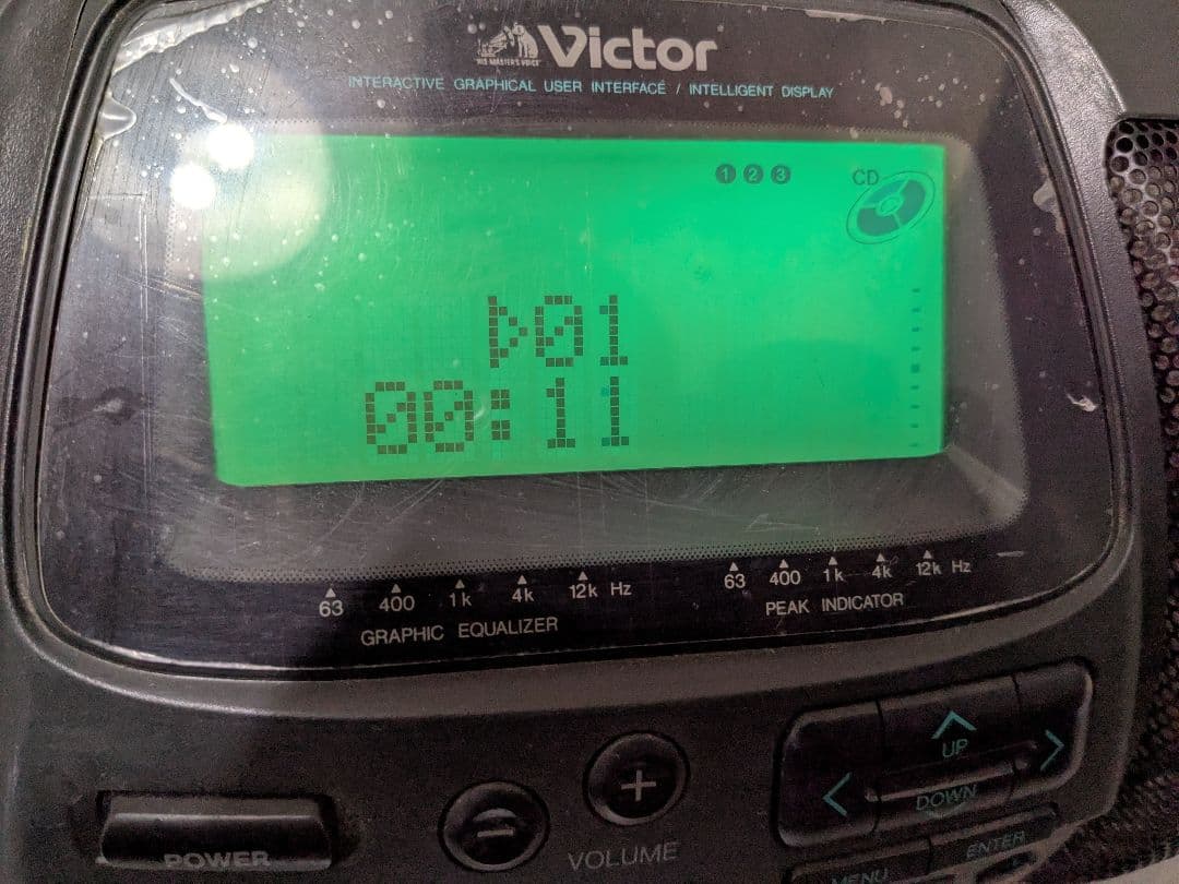 Victor　バブルラジカセ　RC-X777　平成レトロ　昭和レトロ